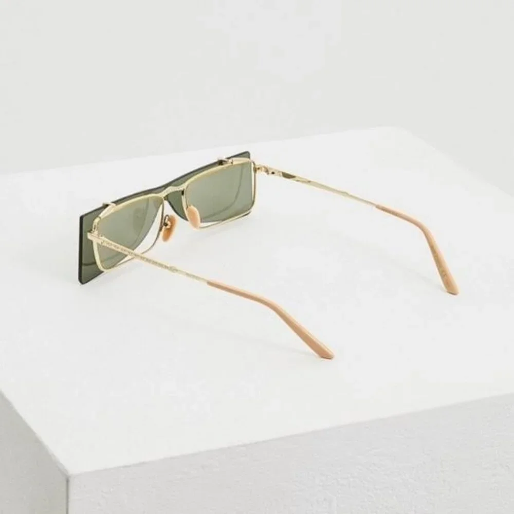 💯 Original GUCCI FLIPPING Rectangular Sunglasses / EYEGLASSES GG0363S 001